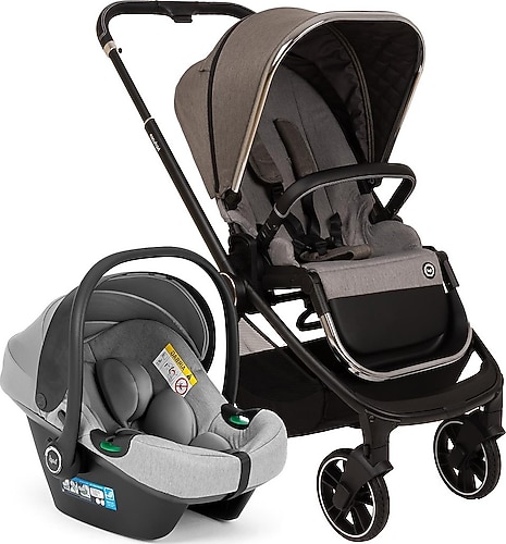 Bagi Easyfold 3S Grey-Light Grey Travel Sistem Bebek Arabası