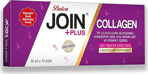 Balen Join+ Plus Collagen 30 ml 10 Shot Fiyatları, Özellikleri ve ...