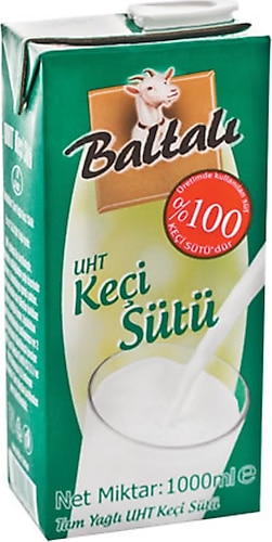 Baltalı 1000 ml Uht %100 Keçi Sütü