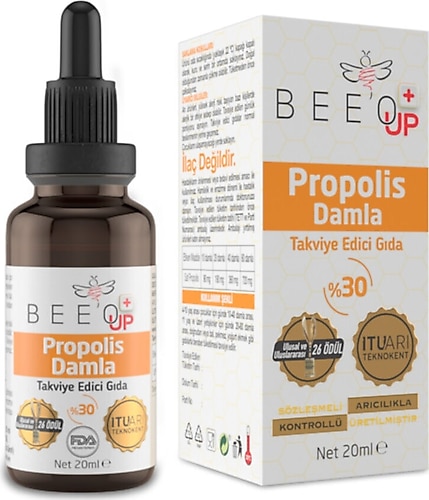 Bee'o Up %30 Propolis Damla 20 ml