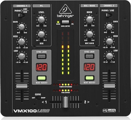 Behringer VMX100USB USB Dj Mikseri Fiyatları, Özellikleri ve