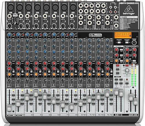 Behringer Xenyx QX2222USB 22 Kanal Mikser Fiyatları, Özellikleri
