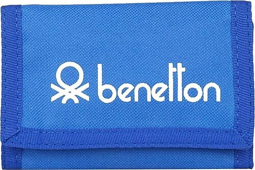 Benetton 70122 Mavi Fermuarlı Spor Cüzdan