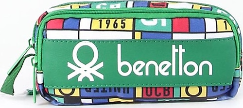 Benetton Çift Gözlü Kalem Çantası 76123