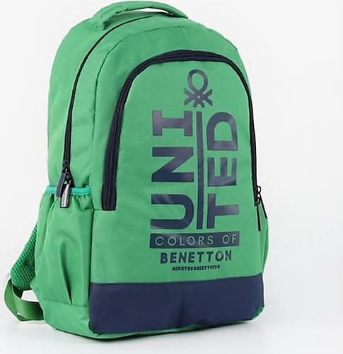 Benetton Yeşil Okul Sırt Çantası 76080