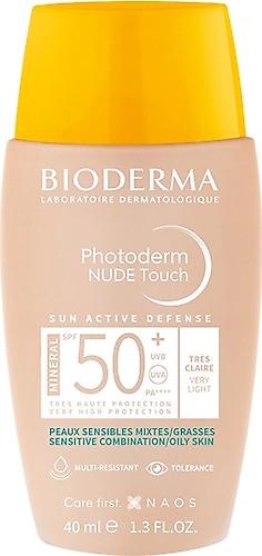 Bioderma Photoderm Nude Touch Very Light 50 Faktör Güneş Koruyucu 40 ml