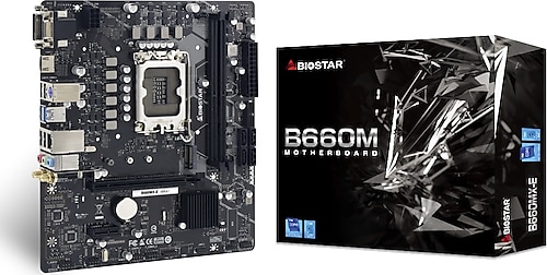 Biostar B660MX/E Intel LGA 1700 DDR4 Micro ATX Anakart Fiyatları 