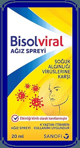 Bisolnatur Bisolviral Ağız Spreyi 20 ml