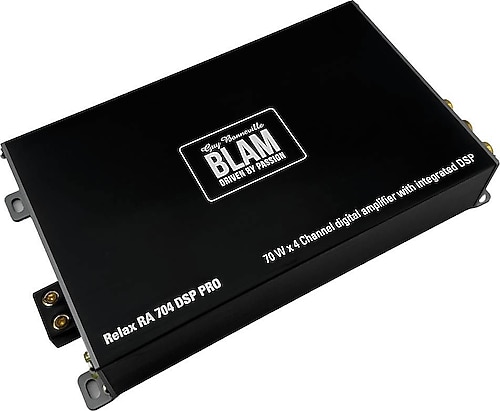 Blam Relax RA 704 DSP PRO 70x4 W İşlemcili Oto Amplifikatör