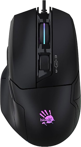 Bloody W70 Max Siyah RGB Optik Kablolu Oyuncu Mouse Fiyatları