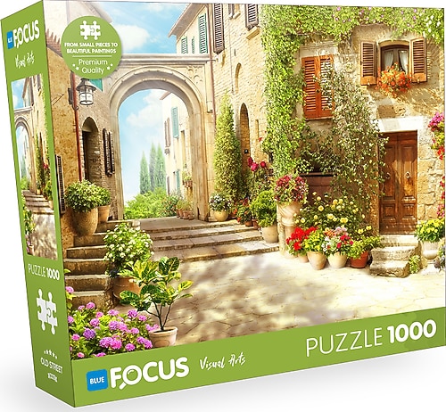 Blue Focus Eski Sokak 1000 Parça Puzzle BF422 Fiyatları