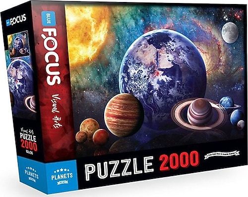Blue Focus Gezegenler Puzzle 2000 Parça BF343 Fiyatları