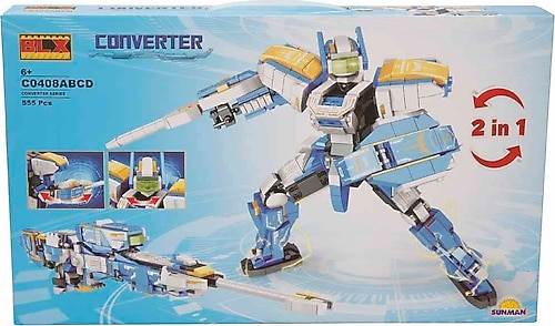 BLX 2in1 Dönüşen Robot Seti C0408 Fiyatları, Özellikleri ve