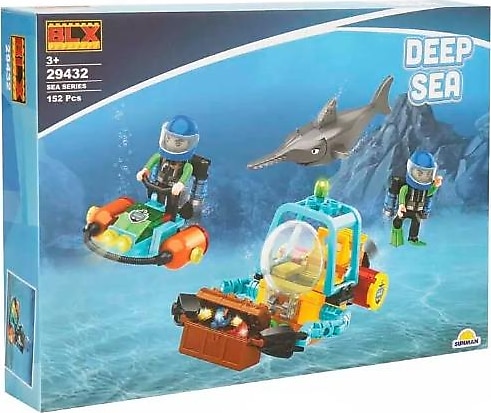 BLX Sea Figürlü Deniz Altındaki Hazine Blok Yapım Seti 29432