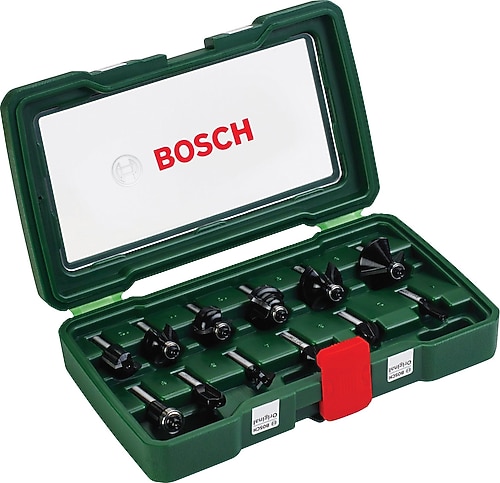Bosch 2607019466 12 Parça 8 mm Şaftlı Freze Ucu Seti Fiyatları