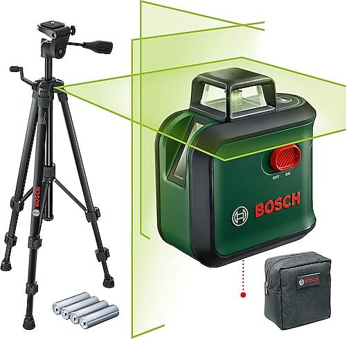 Bosch Advanced Level 360 Çapraz Çizgi Set Lazer Hizalama