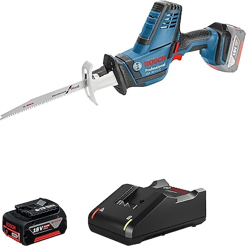 Bosch GSA 18V-Li Tek Akülü 4 Ah Tilki Kuyruğu
