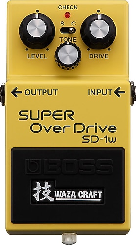 ギター BOSS SD-1W Super Over Drive waza craft Boss SD-1W Waza Craft Super Overdrive Fiyatları, Özellikleri ve