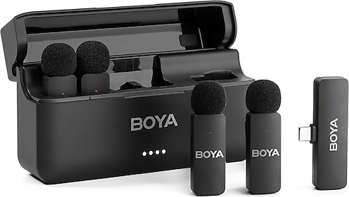 Boya BY-V4U 4'lü Kablosuz Yaka Mikrofonu Fiyatları, Özellikleri ve