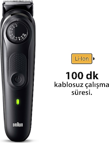 Braun Series 5 BT5420 Sakal Ve Saç Kesme Makinesi Siyah