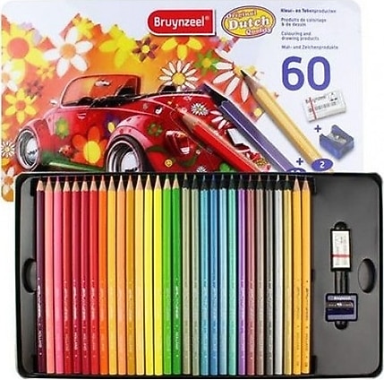 クリジウン　6枚セット Bruynzeel 60'lı Kuru Boya Seti Fiyatları, Özellikleri ve Yorumları