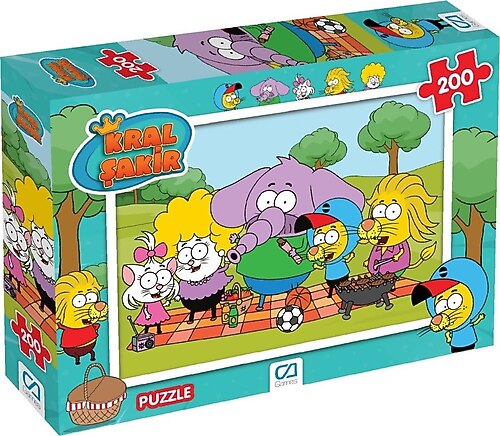 CA Games Kral Şakir 200 Parça Puzzle 6028 Fiyatları, Özellikleri