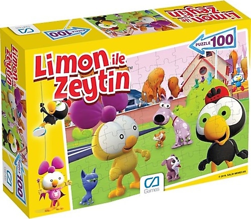 CA Games Limon ile Zeytin Puzzle 100 Parça CA-5084 Fiyatları