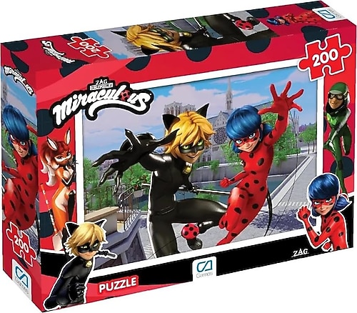 CA Games Miraculous 200 Parça Puzzle 6027 Fiyatları, Özellikleri
