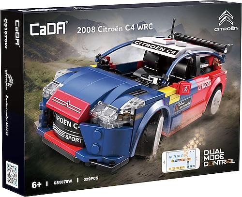 Cada 2008 Citroen C4 WRC C51078W 329 Parça Blok Oyuncak Fiyatları