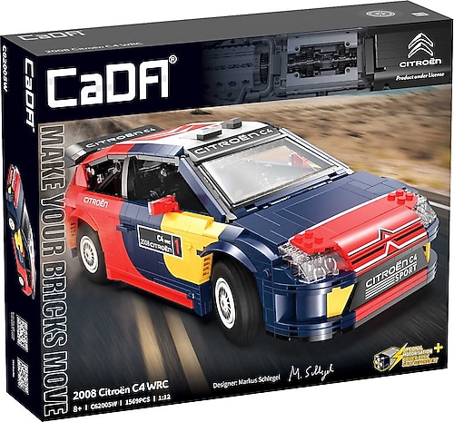 Cada 2008 Citroen C4 WRC C62005W 1569 Parça Blok Oyuncak Fiyatları