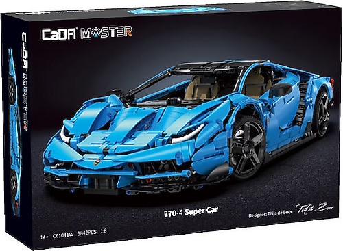 Cada 770-4 Super Car C61041W 3842 Parça Blok Oyuncak Fiyatları