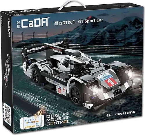 Cada Uzaktan Kumandalı GT Sport Car C51307W 427 Parça Blok Oyuncak