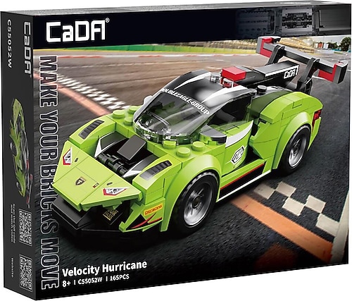Cada Yeşil Spor Araba C55052W 165 Parça Blok Oyuncak Fiyatları