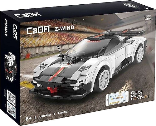 Cada Z-Wind C51082W 1:20 Uzaktan Kumandalı 258 Parça Blok Oyuncak