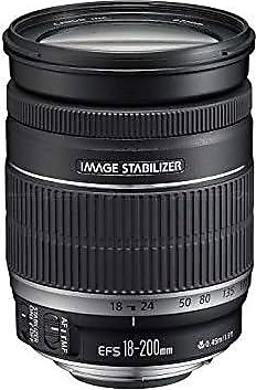 Canon EF-S 18-200mm f/3.5-5.6 IS Lens Fiyatları, Özellikleri ve