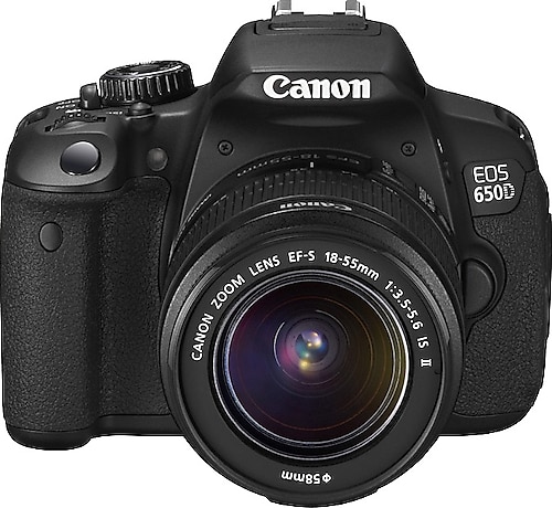 Canon EOS 650D + 18-55 mm Lens Dijital SLR Fotoğraf Makinesi