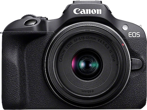 Canon EOS R100 + 18-45mm Lens Travel Kit Aynasız Fotoğraf Makinesi