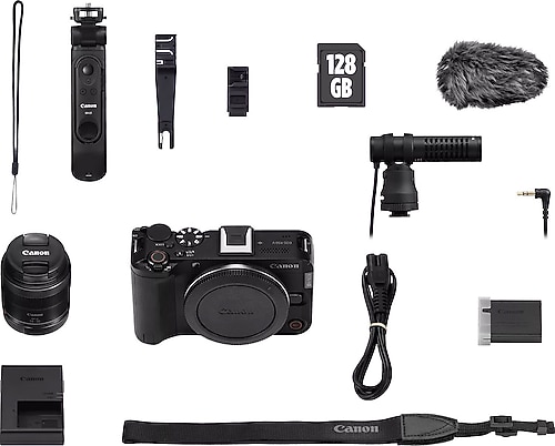 Canon EOS R50 V Content Creator Kit Fiyatları, Özellikleri ve