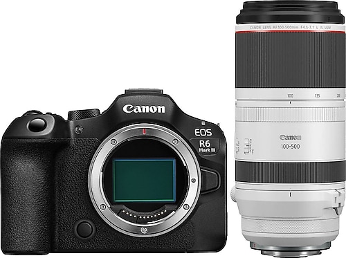Canon EOS R6 Mark III + 100-500mm Lens Aynasız Fotoğraf Makinesi