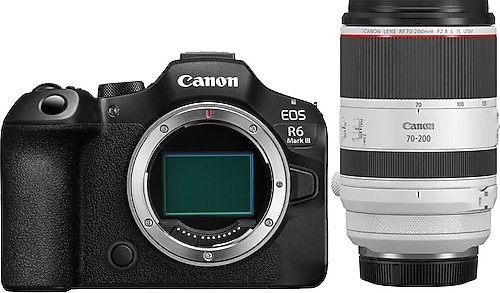 Canon EOS R6 Mark III + 70-200mm Lens Aynasız Fotoğraf Makinesi