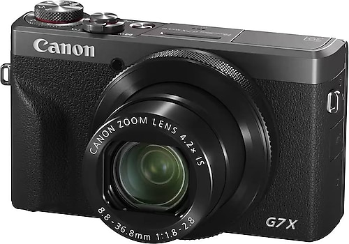 Canon PowerShot G7 X Mark III 30th 記念モデル Canon PowerShot G7 X Mark III 30. Yıl Dönüm Siyah-Gümüş Dijital
