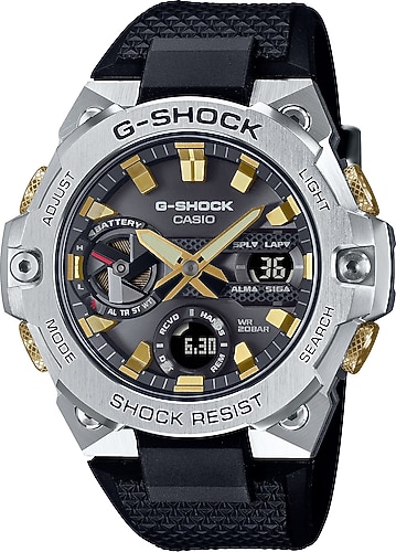 Casio G-Shock G-Steel GST-B400 Silikon Kordon Erkek Kol Saati