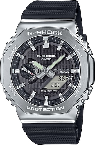 G-SHOCK GBM-2100 ブラック Casio G-Shock G-Steel GBM-2100-1ADR Siyah Erkek Kol Saati