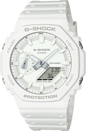 Casio G-Shock GA-2100-7A7DR Beyaz Erkek Kol Saati Fiyatları