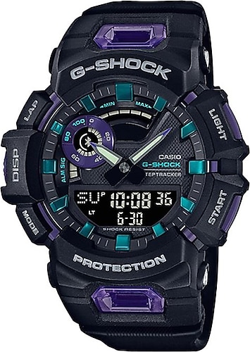 【美品】G-SHOCK GBA-900-1A6DR　Bluetooth対応 Casio G-Shock GBA-900-1A6DR Siyah-Mor Erkek Kol Saati Fiyatları