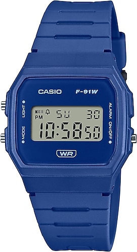 Casio Standart Pop F-91WB-2A1DF Mavi Kol Saati Fiyatları
