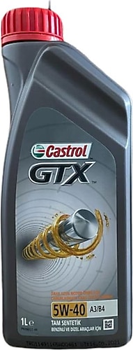 Castrol GTX 5W-40 A3/B4 1 lt Motor Yağı Fiyatları, Özellikleri ve