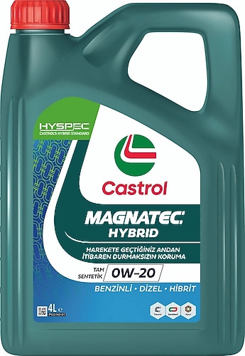 Castrol Magnatec Hybrid 0W-20 4 lt Motor Yağı Fiyatları