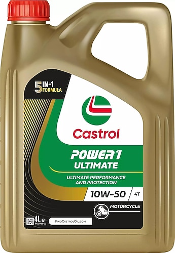 Castrol Power 1 Ultimate 4T 10W-50 4 lt Motosiklet Yağı Fiyatları