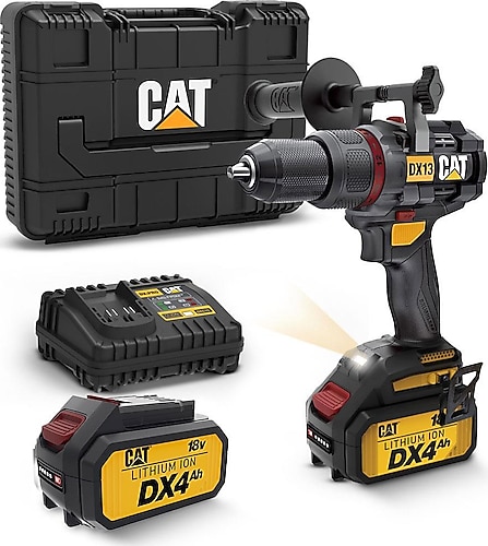 Cat DX13.1 18 V Çift Akülü 4 Ah Darbeli Matkap Fiyatları, Özellikleri ...